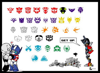 Transformers Vector material