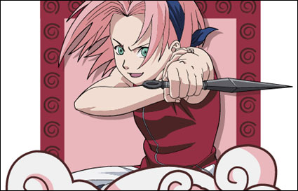 Naruto characters Vector material -2