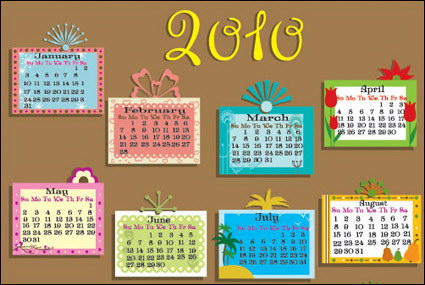 Vector 2010 Calendar