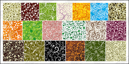 19, over the tile pattern vector background material