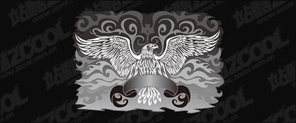 Eagle theme vector