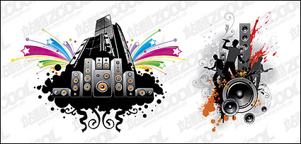 Music vector illustrations