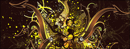 Vector lines and background material