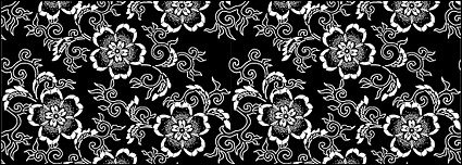 Vector traditional tiled background material-43