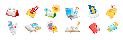 E-mail communications vector icon material