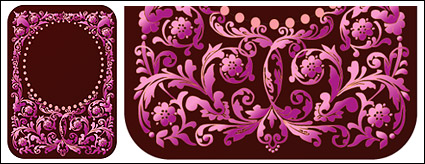 Continental purple pattern