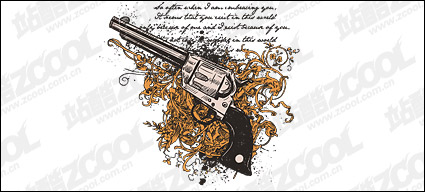 Vector pistol and tread material