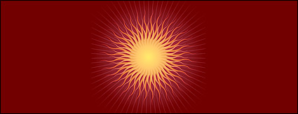 The trend of the sun vector material