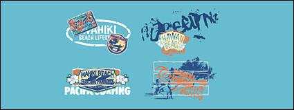 Movement and the street culture vector material-4